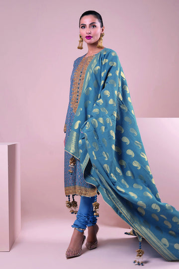 Bc22107 Blue Khaadi Eid Collection 2022 Online Shopping